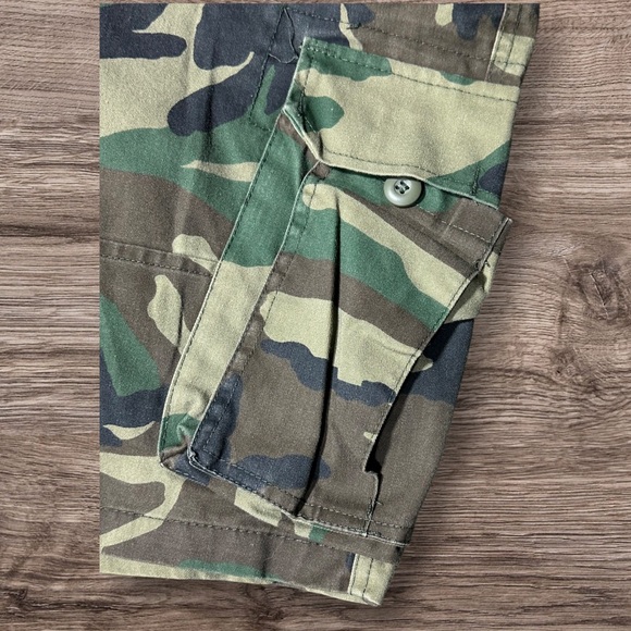 Roth Co BDU Camouflage Cargo Men Shorts (No Tag) Size Approximately Waist 36/38 - Picture 3 of 10